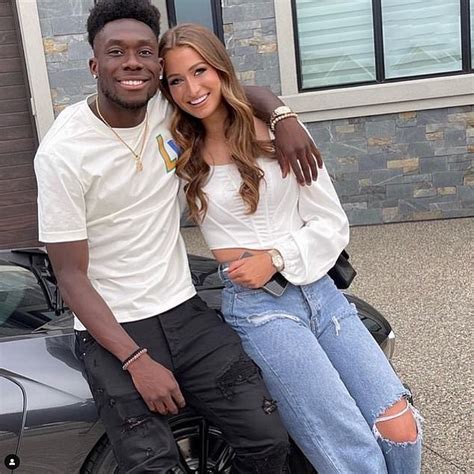 Jordyn Huitema moves on from Alphonso Davies split。